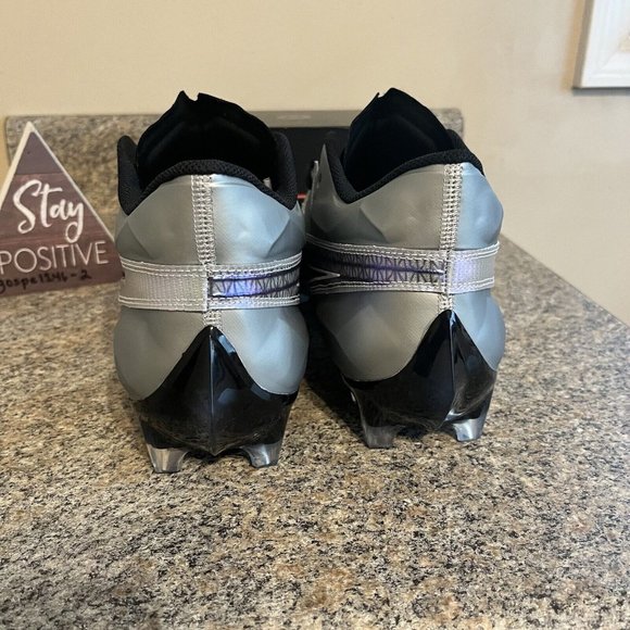 Nike Vapor Edge Elite 360 2 Football Cleats DA5457-002 Smoke Grey Mens size 11 - Picture 7 of 9